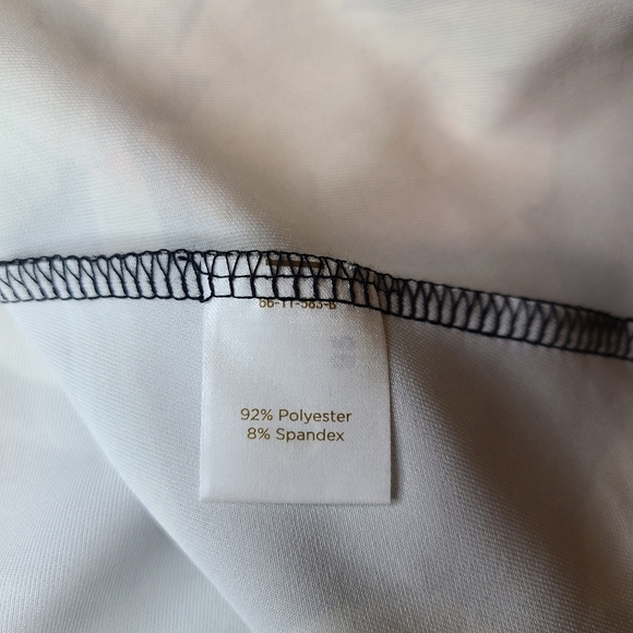 Arizona Jean Co Black and Floral Flared Skirt Size Large - Picture 5 of 6